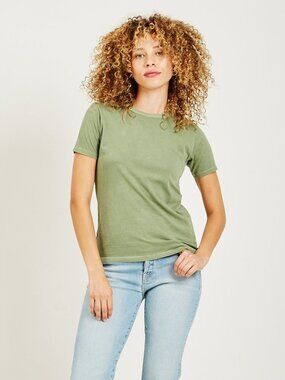 NWT Alex Mill Frank Tee in 40s Jersey Faded Olive / Size SM / 100% Cotton